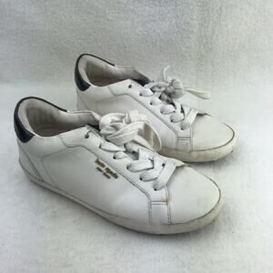 Kate Spade New York Ace Women's Sneakers Leather Optic White/Black Size 5.5B